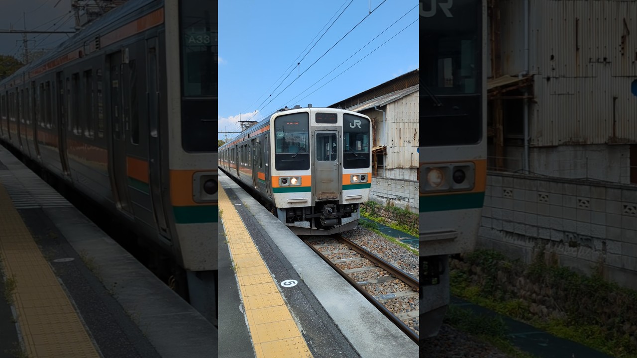 211系A33編成#鉄道 #jr東日本 #211系 #両毛線 #shorts