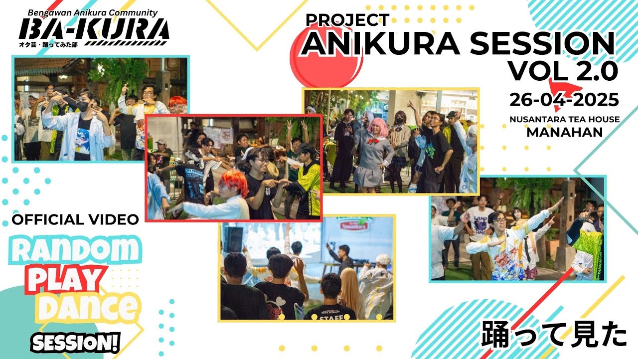 [ANISESSION VOL 2.0] Random Play Dance • [BA-KURA] - #アニソンランダムダンス | #踊って見た | ANIKURA SOLORAYA