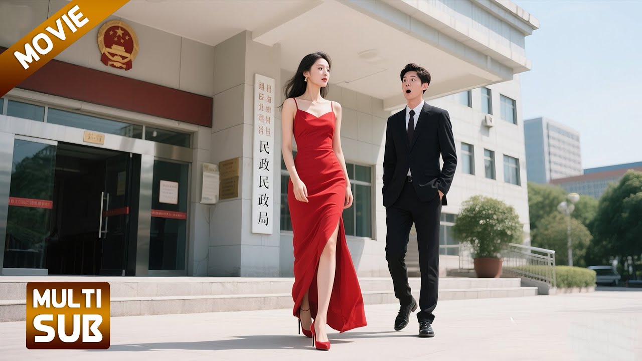 【New Movie】從不打扮的妻子離婚時竟然一襲紅衣出場，出軌老公徹底傻眼！#電影 #情感 #中國電視劇 #大陸劇