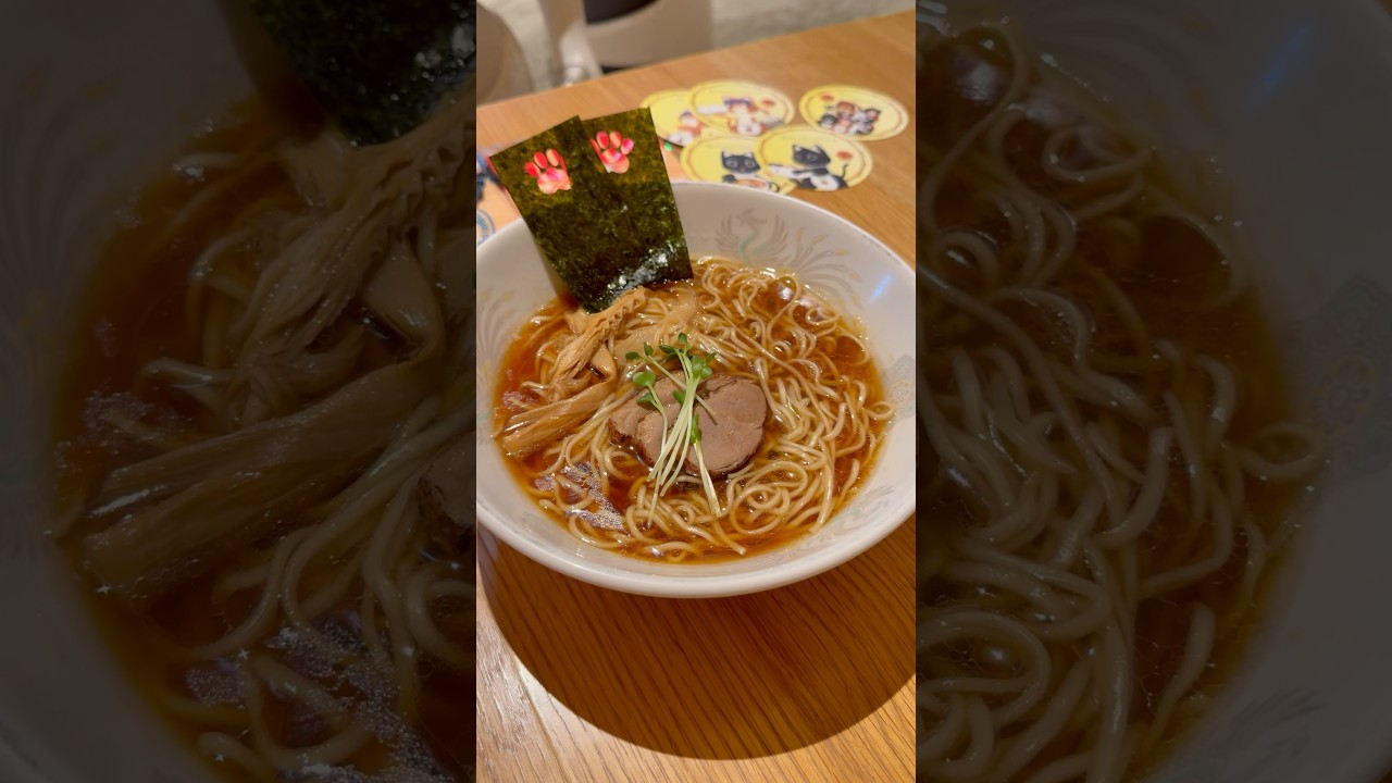 【渋谷】ラーメン赤猫コラボ「Pepper PARLOR」 #ラーメン赤猫 #pepper #ラーメン #渋谷 #shibuya #ジャンププラス #猫 #cat #ペッパー #japan #ramen