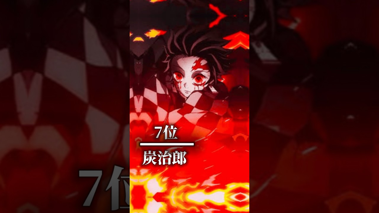 鬼滅の刃　無限城　最強ランキング　無一郎入れ忘れてたから再投稿　#鬼滅の刃 #おすすめにのりたい #最強ランキング
