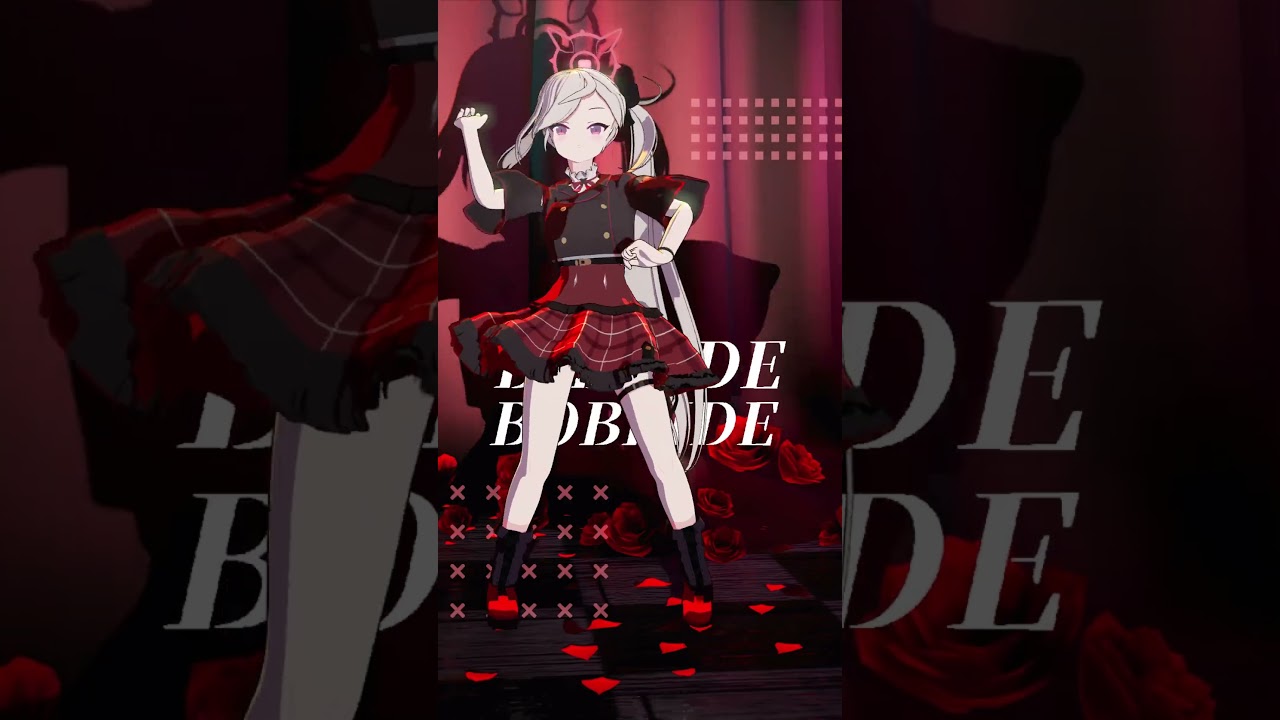 【Blue Archive 'SHORTS' MMD／4K／60FPS】Asagi Mutsuki【ビビデバ】