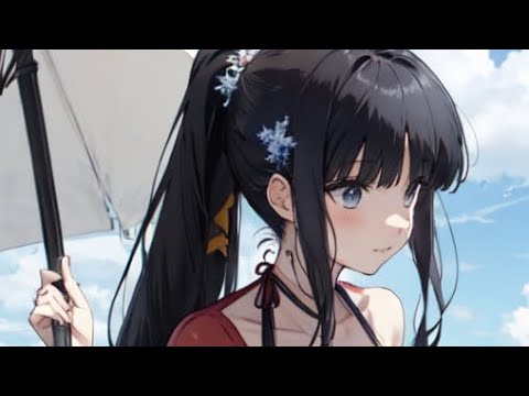 魔法科高校の劣等生のキャライラスト動画#ポニーテール #魔法科高校の劣等生 #水着#aiイラスト