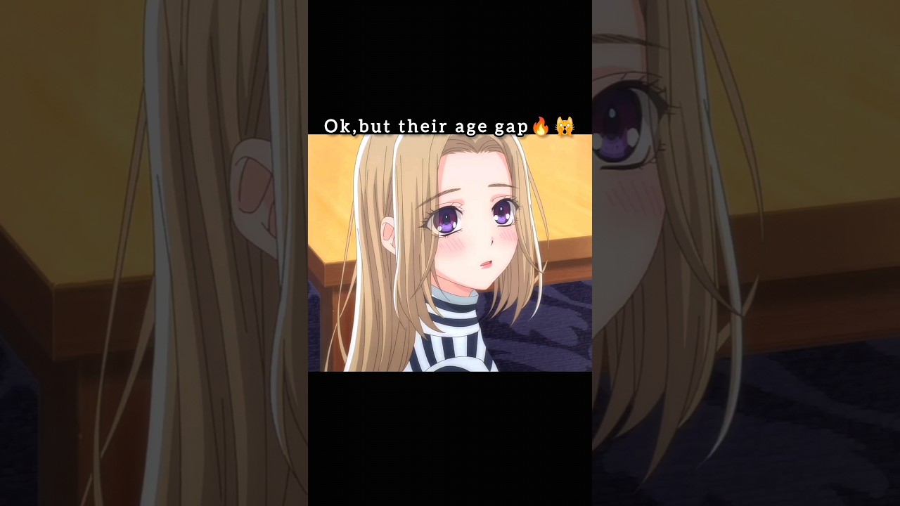 Ok,but their age gap🔥🙀#bodyguard #love #story #anime #agegap #shortfeed
