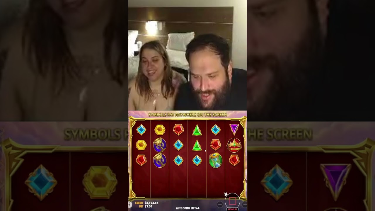 We hit something on the new gate slot we have never seen before!  #slots  #gambling #casino