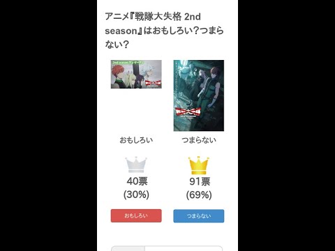 アニメ『戦隊大失格 2nd season』はおもしろい？つまらない？【評価・感想・考察】 #Shorts