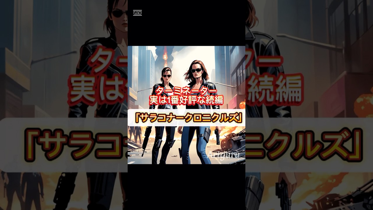 実はまともな続編「ターミネーターサラコナークロニクルズ」 #ai画像 #海外ドラマ#ターミネーター2 #映画