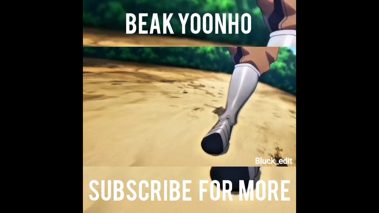 Baek Yoon Ho Solo Leveling Anime Edit #SoloLeveling #Jinwoo #BaekYoonho #AnimeFights