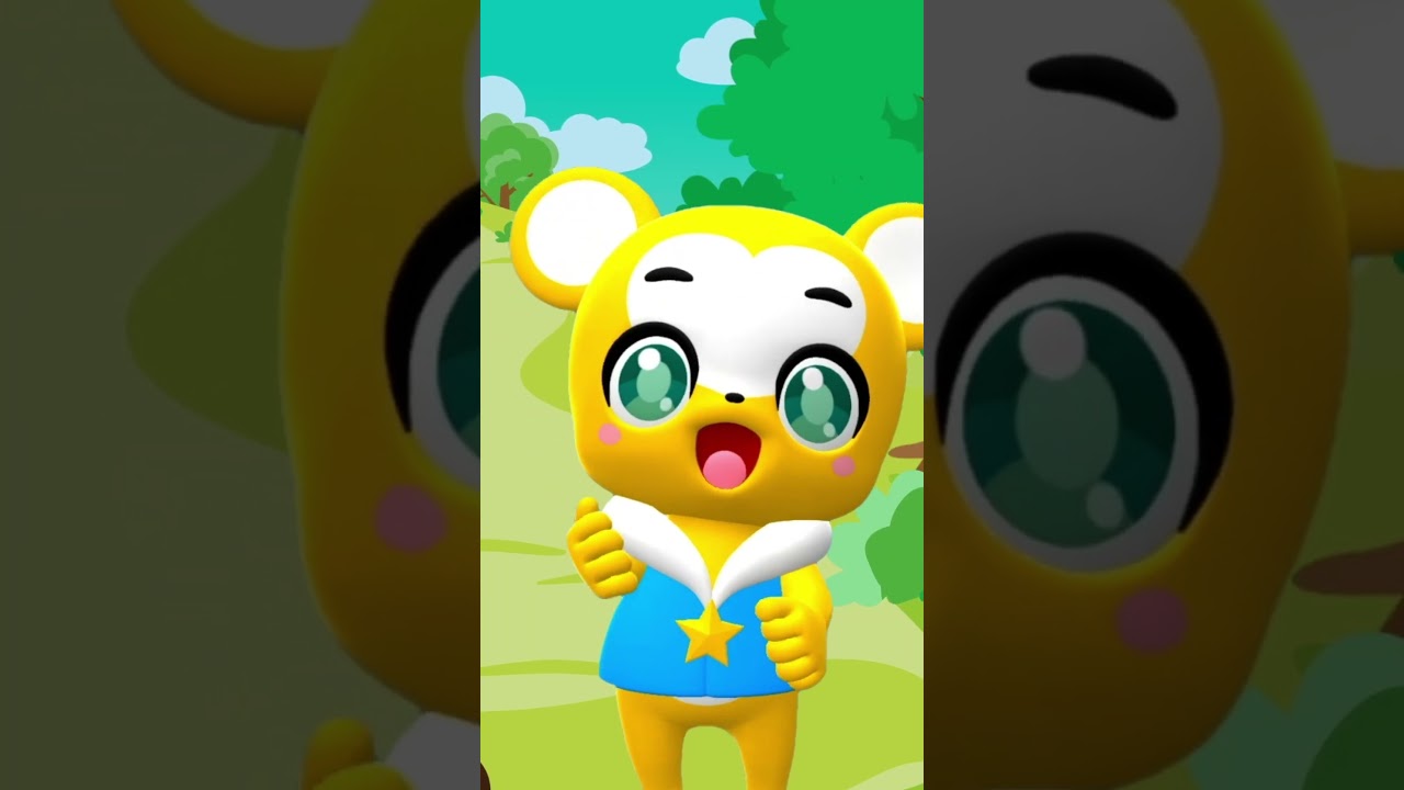 【うた】げんこつやまのたぬきさん（カバー）いないいないばあっ!【こどものうた・童謡・手遊び・キッズ・ダンス】#shorts