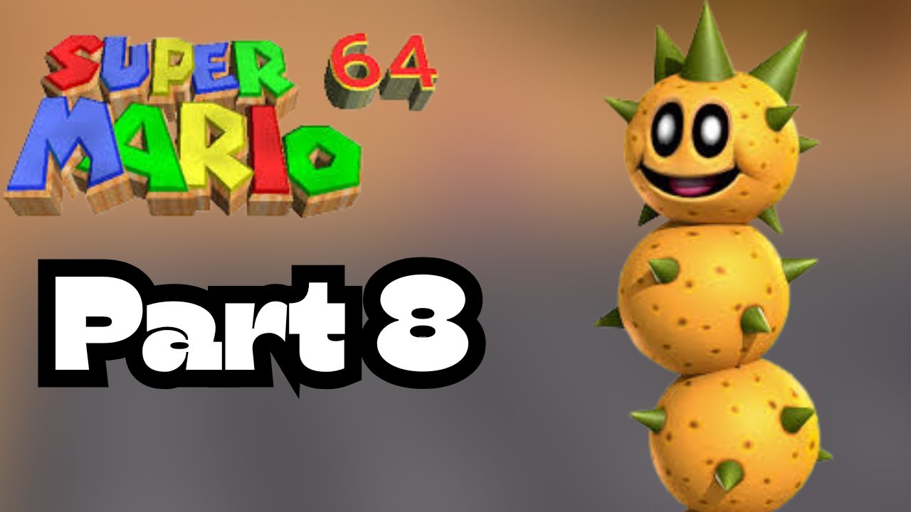 Super Mario 64 120 Star Playthrough Part 8 - Flying Through Shifting Sand Land