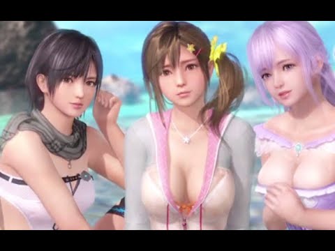 南国気分でビーチバレー♪フレンド募集 ＃DOAXVV ＃デッドオアアライブ  #3D美女  #水着  #セクシー  #ゲーム実況 #攻略 #拡散
