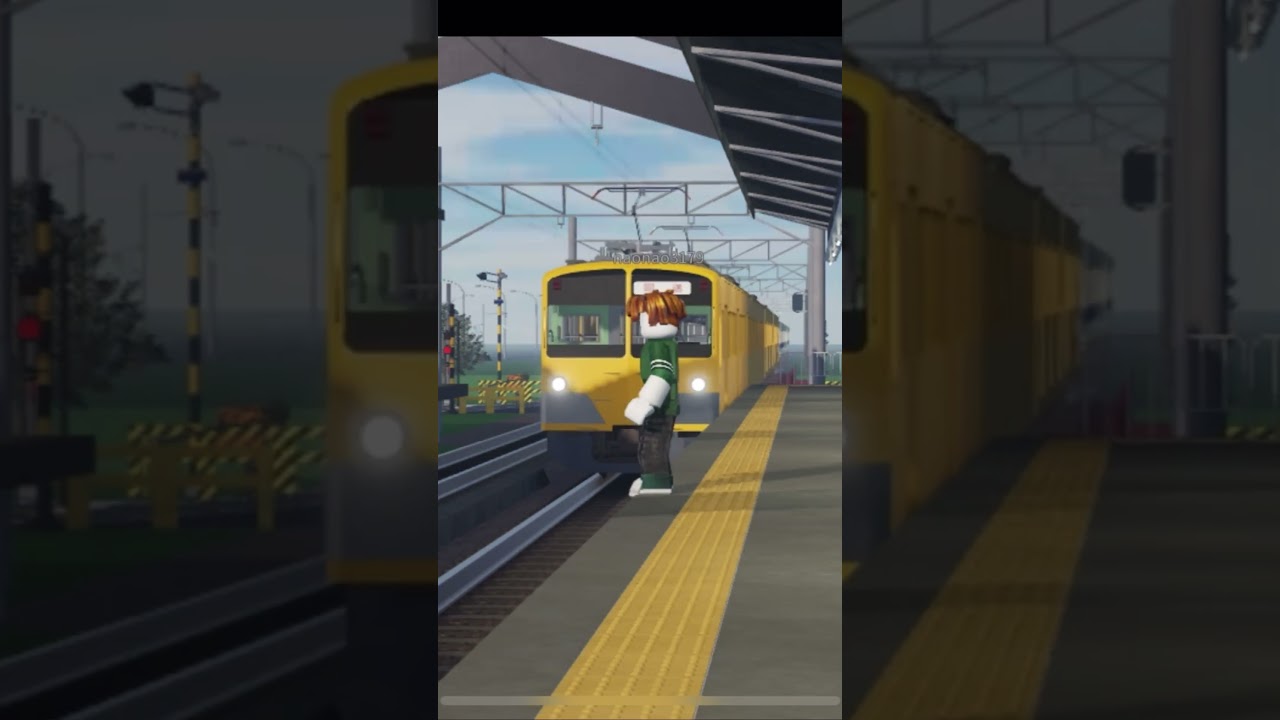 橋川駅人身事故…(不快な方は大変申し訳ございません)#ロブロックス #roblox #ロブロックス鉄道 #夢姫急行鉄道 #回武鉄道