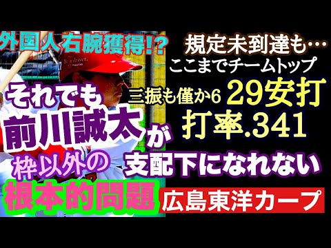 【広島東洋カープ】今年もいました絶賛ブレイク中の前川誠太　本来ならカープの救世主となり得る男が、なぜ支配下に上がらないのか　そのミステリーにお答えしましょう　【前川誠太】【佐々木泰】【カープ】