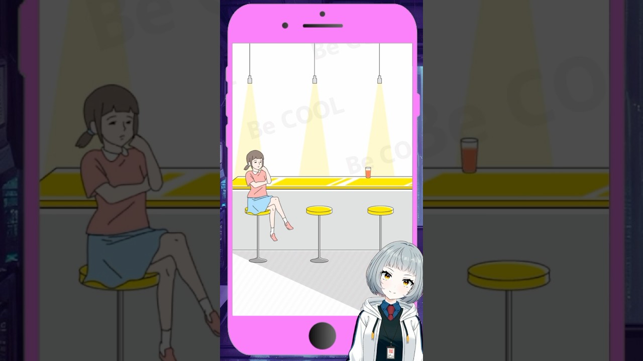 【イケボーイ】グラスも俺の手のひらで踊る「バーテンダー1」ステージ3【#陣在なび #shorts #バカゲー #グローバルギア 】