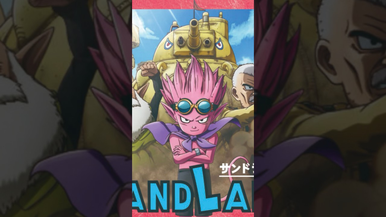 Anime SAND LAND comemorar seu lançamento na TV do Japão #sandland #akiratoriyama #starplus #anime