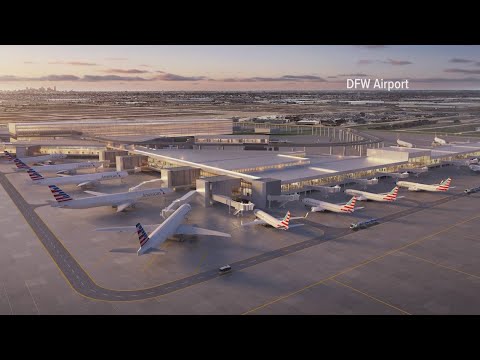 DFW Airport expansion plans include new gates, new parking garage, and more restaurants