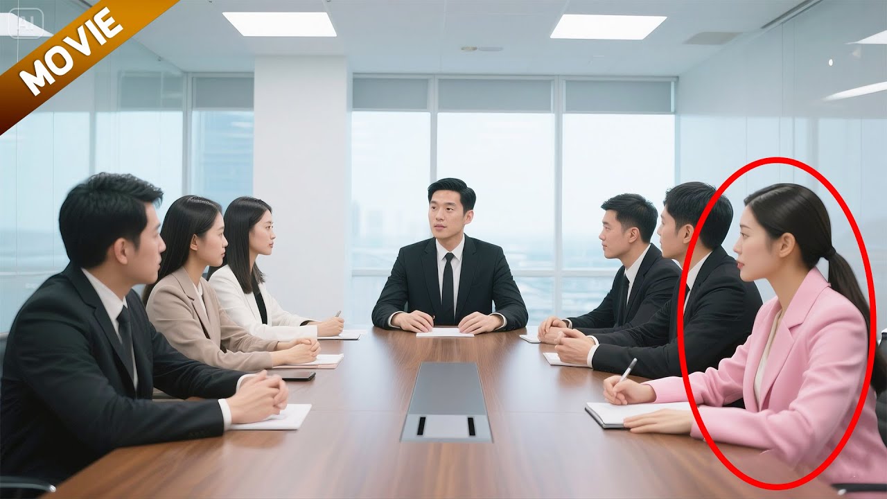 【FULL】不起眼的實習生竟是董事長的親女兒，當眾宣布她成為新的董事長，震驚眾人！#愛情  #movie #電影