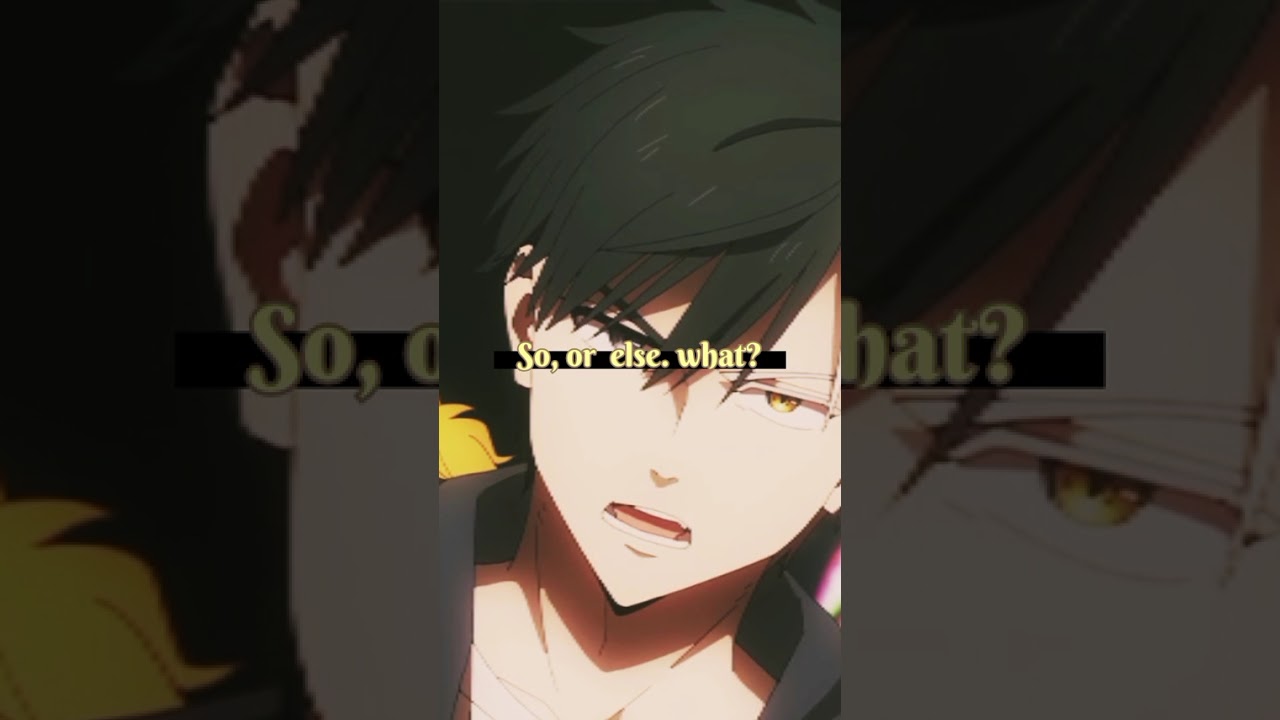 Wind Breaker- Night street    #windbreaker #sakuraschool #fight