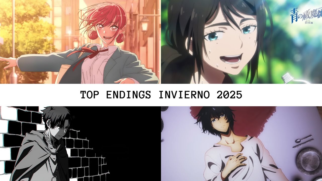 TOP ENDINGS 2025 WINTER  / TOP ANIME ENDINGS 2025 WINTER