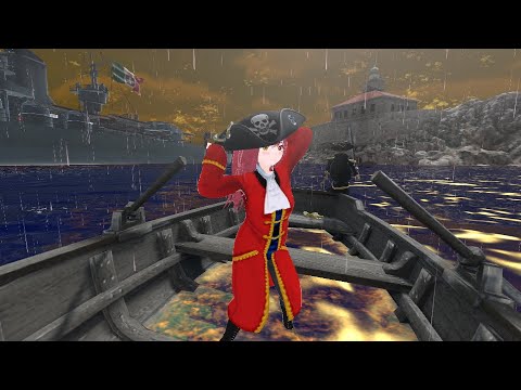 宝鐘マリン[『A Horny Money World ~伝説の夜~』マリン船長～非公式～3Dモデル（3Dファンアート）他、30体以上のモデルに踊らせてみた(⋈◍＞◡＜◍)。✧♡