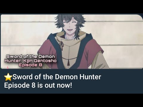 Sword of the Demon Hunter Episode 8 | Kijin Gentosho | English Sub | Japanese Dub