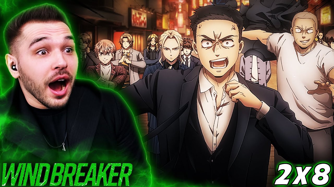 PEAK FIGHT🔥| WIND BREAKER S2 Episode 8 REACTION!