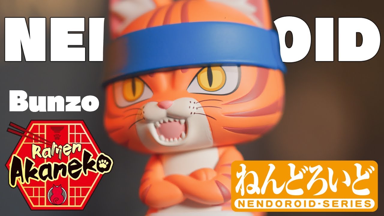 Ramen Akaneko (Bunzo) Nendoroid Unboxing | ラーメン赤猫