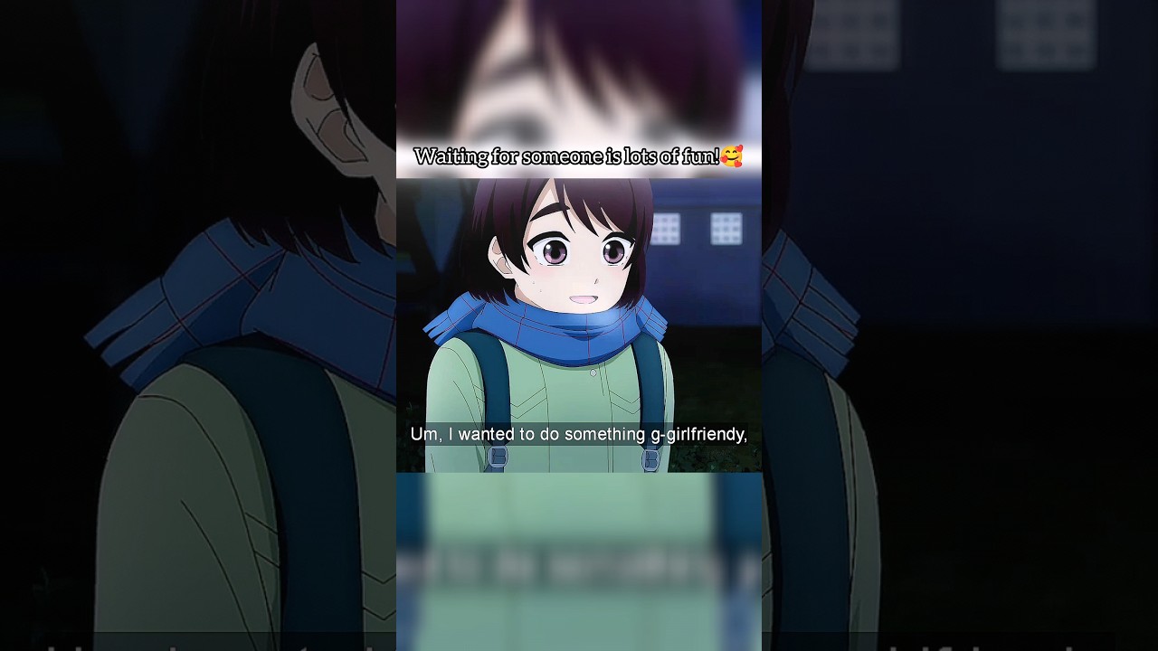 When Hotaru chan waiting for hananoi-kun 😍💌#anime #wait #for #bf #fyp