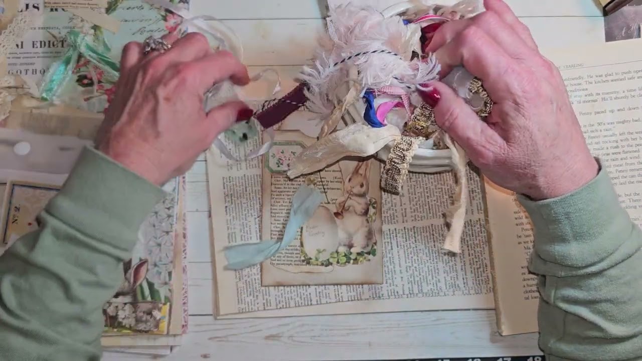 イースターのプレゼント用エフェメラ