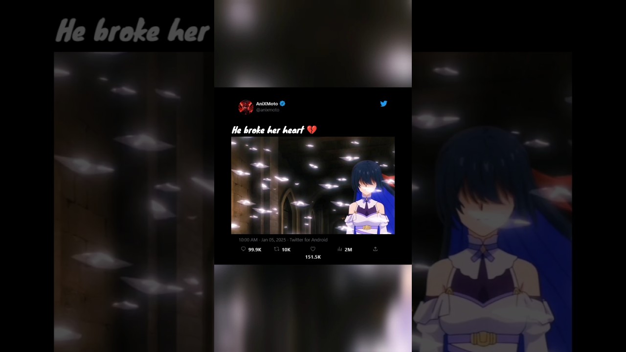 He broke her heart 💔 | Unnamed Memory Season 2 | #unamedmemory #newanime #romanceanime