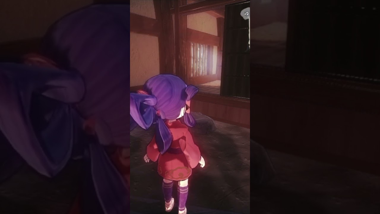 ゆいの機織り小屋を覗いてしまうサクナ【天穂のサクナヒメ】Sakuna: Of Rice and Ruin