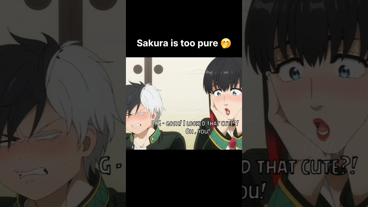 Sakura is too pure💝Wind breaker season 2 episode 6 #haruka #suo #harukasakura #windbreaker #anime