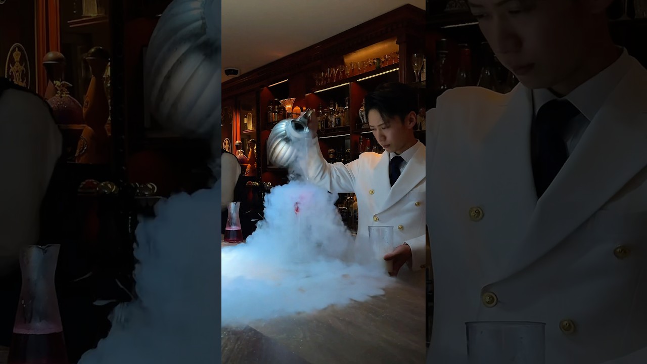 世界一のバーテンダーがいる非日常体験ができるバー 麻布十番のCENTIFOLIA はバーテンダーで日本一に輝いた駒井さんのバーでは一杯5,000円で至高のバー体験ができる#japanesefood