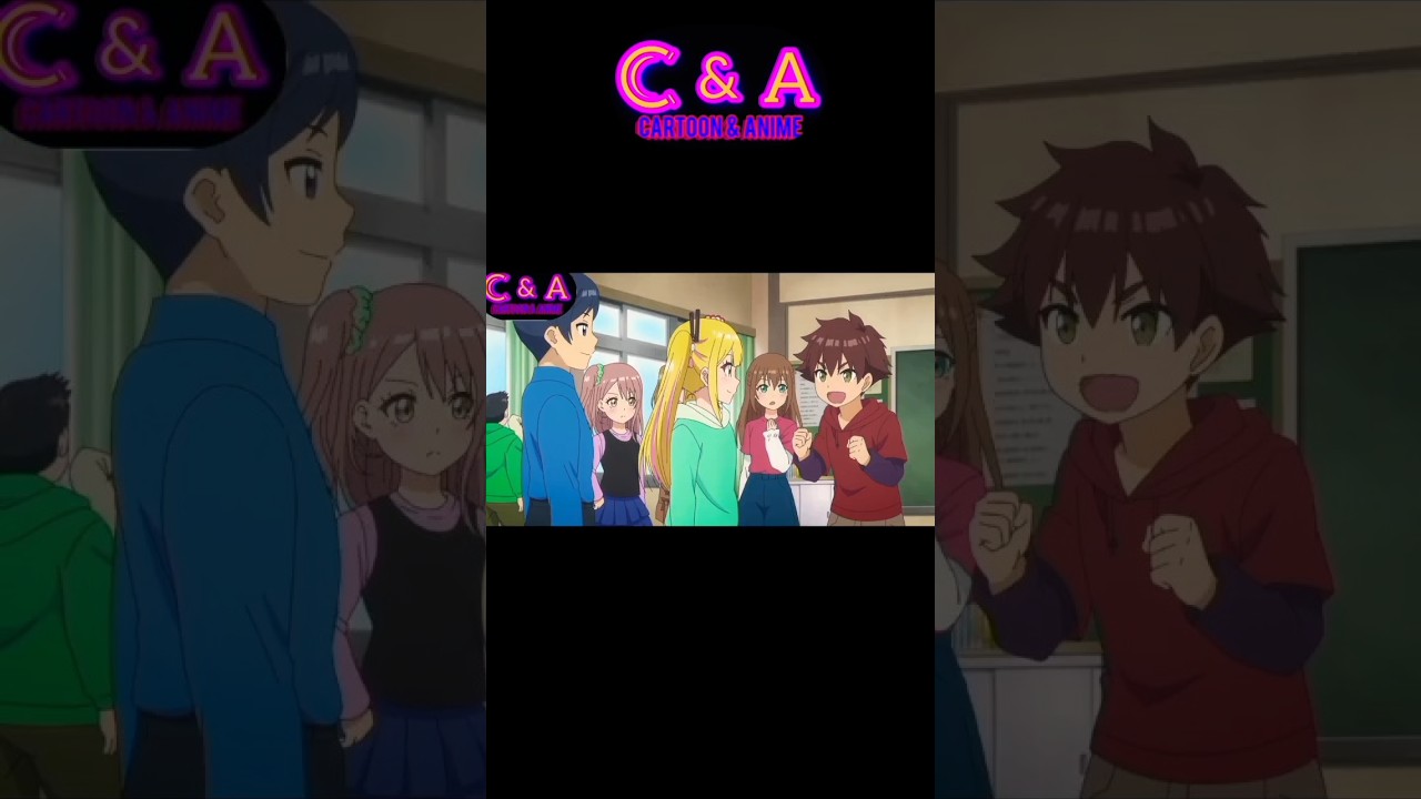 स्कूल के सभी लड़के सारा पर फिदा हो गए हैं (A Salad Bowl of Eccentrics) Anime's Funny Scene #Love