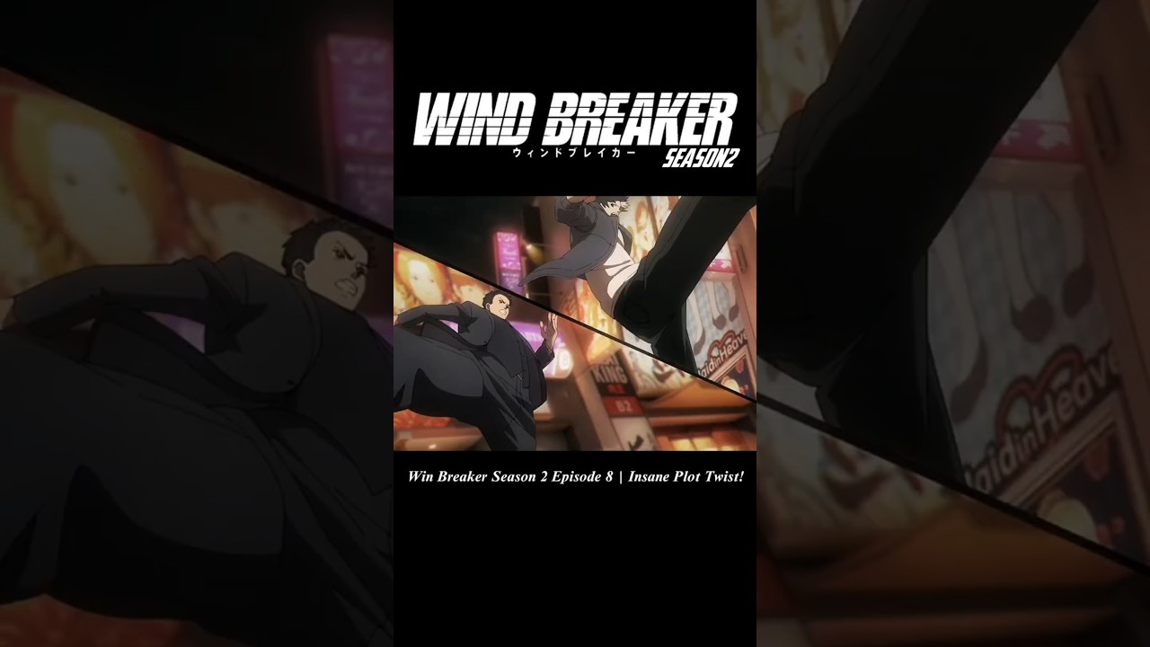 Wind Breaker Season 2 Episode 8 | Insane Plot Twist! #windbreaker #shorts #anime