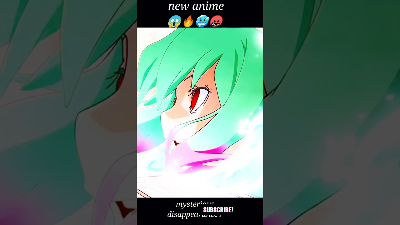 new anime mysterious disappearances☠️😱🔥