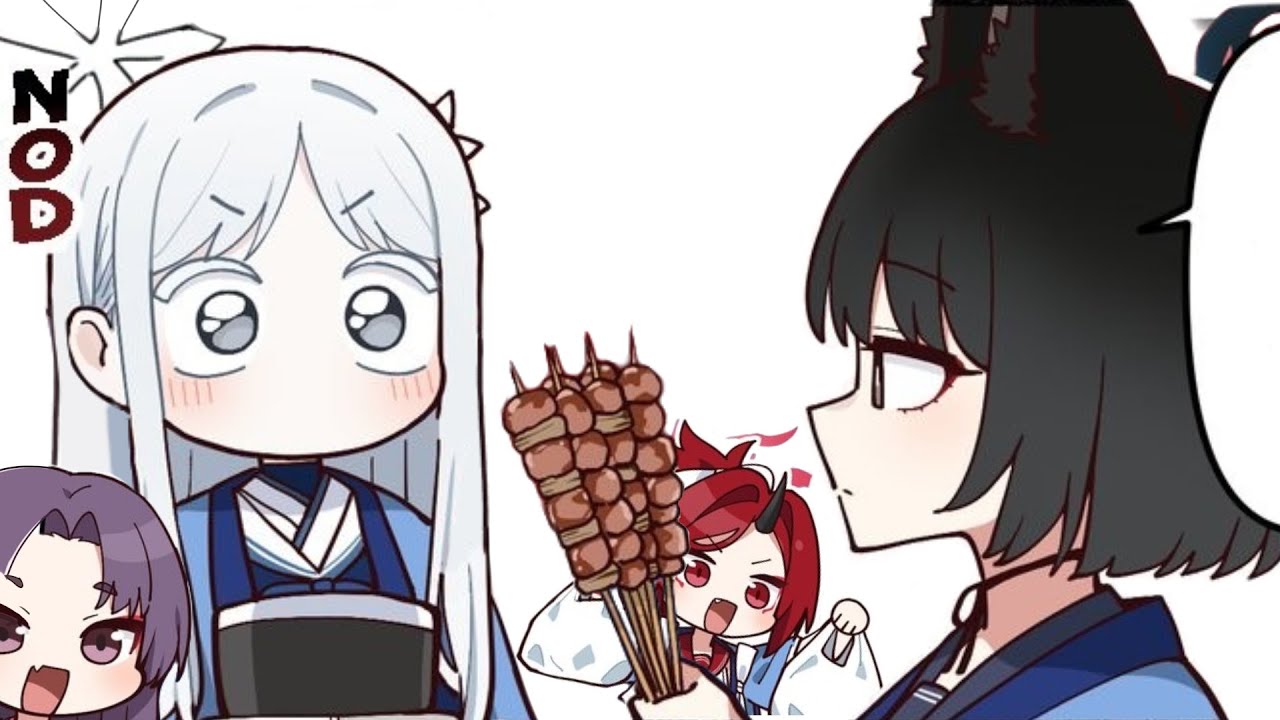 Nagusa only wants barbecue - Blue Archive