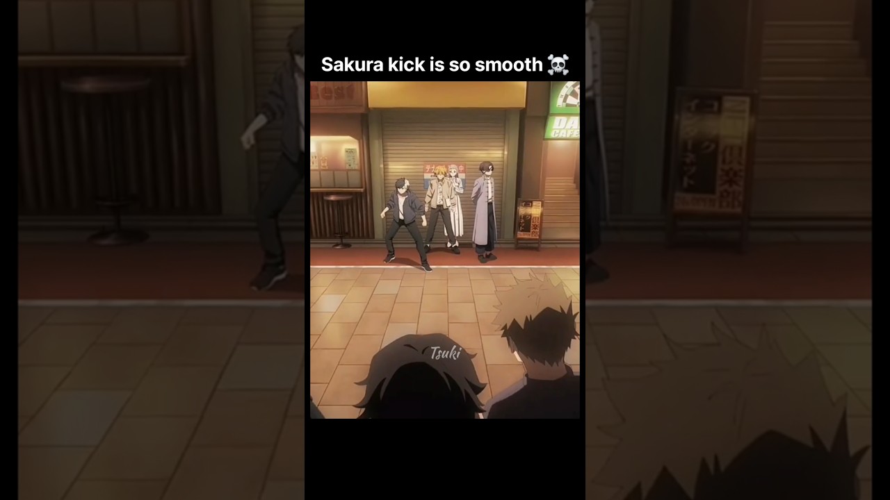 Sakura kick is so smooth☠️❤️‍🔥Wind breaker season 2 episode 7#haruka #harukasakura #suo #nirei