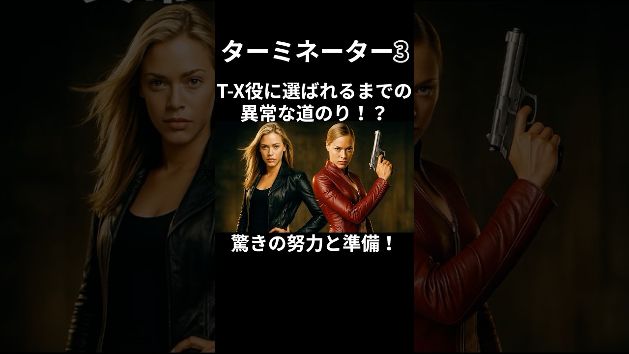 『ターミネーター3』T-X役の真実！1万人から選ばれた女優の“異常な努力と準備”とは？ #film #movie #映画 #トリビア #雑学 #shorts #TX #クリスタナローケン #胸