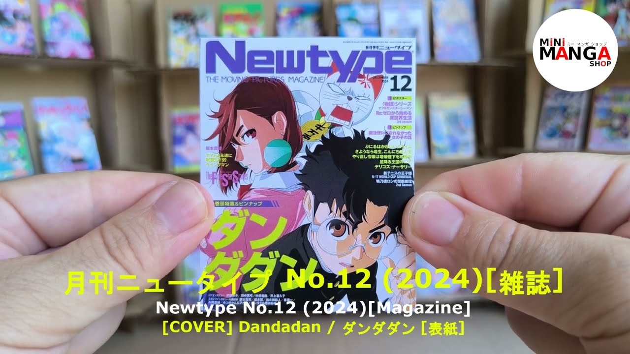 NEWTYPE 2024 - All 12 Issues Mini Magazine Showcase | 月刊ニュータイプ 2024年 - 全号ミニ雑誌ショーケース