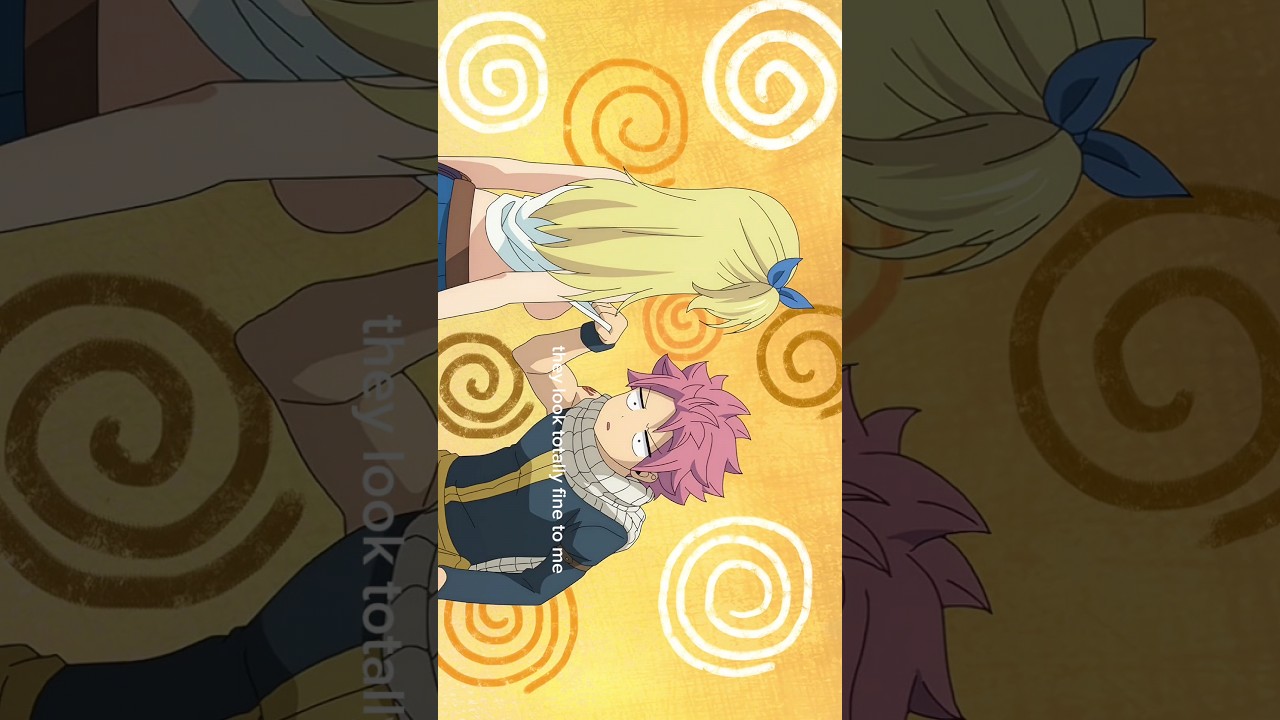 "Natsu’s Unexpected Move" - Fairy Tail 100 Years Quest #anime #funnymoment #natsu #lucy #shorts