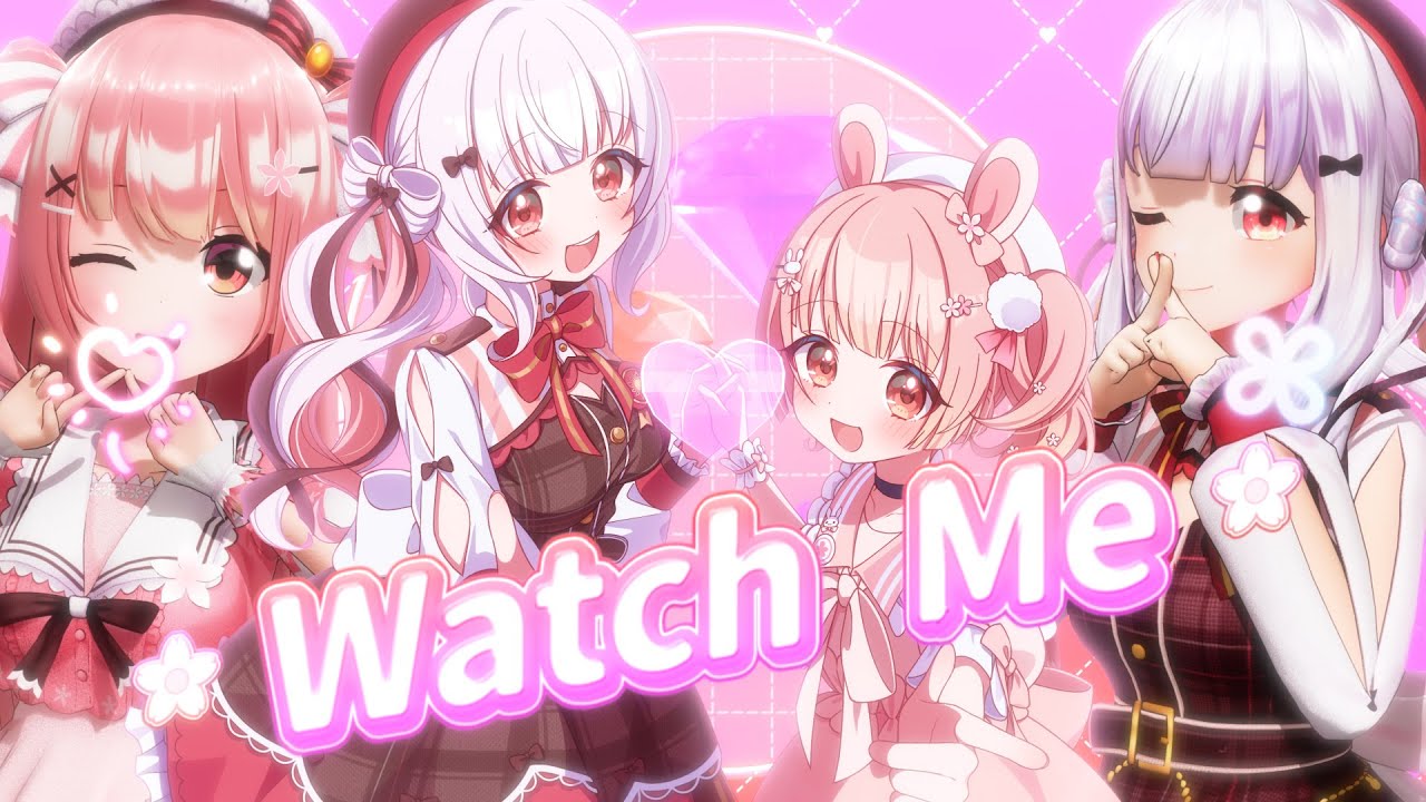 【 歌ってみた 】Watch Me ｰ 2.5次元の誘惑 ED / 小花衣ももみ、天城てん【踊ってみた / MMD】