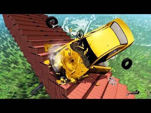 🔴[LIVE] Epic High Speed Car Jumps #02 – BeamNG Drive
