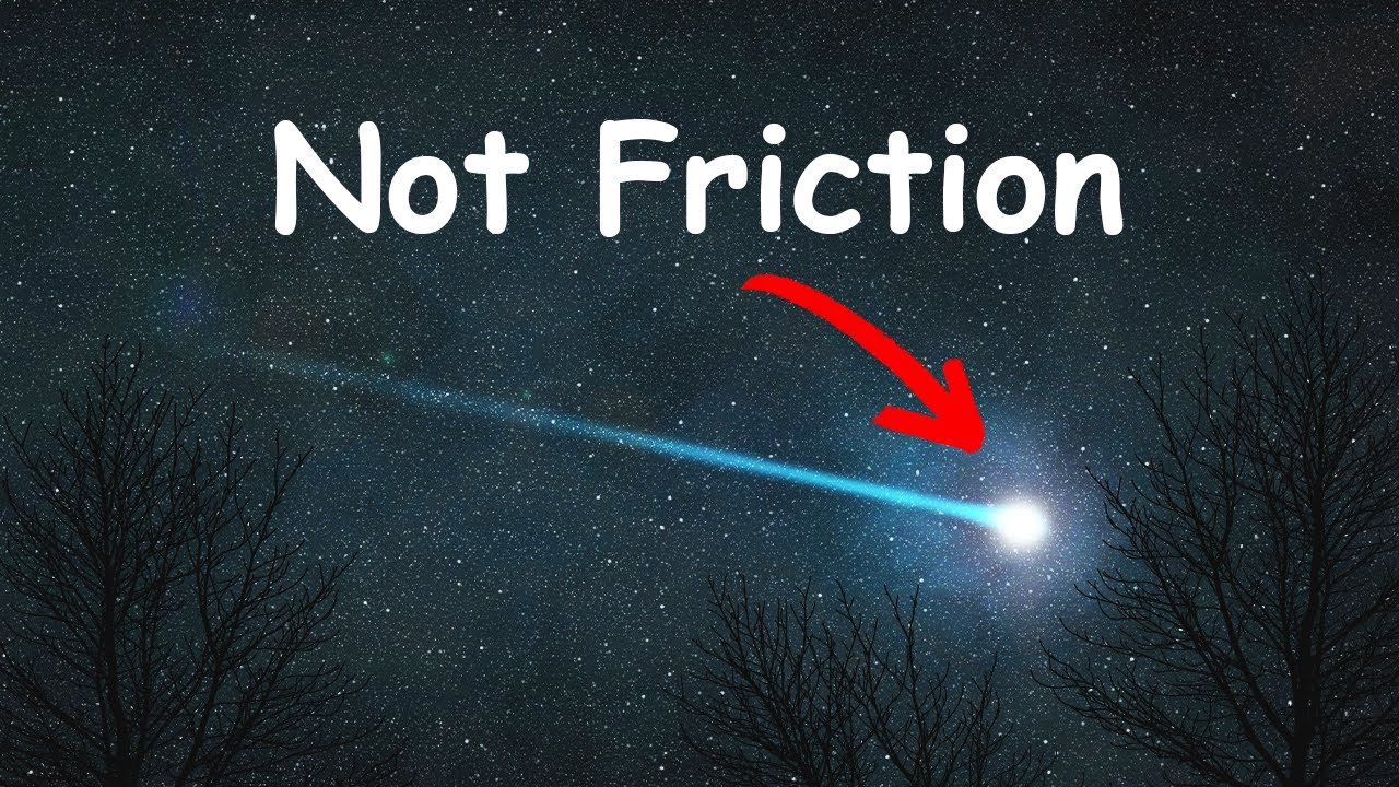 流星はなぜ熱くなるのか？（摩擦ではない）
