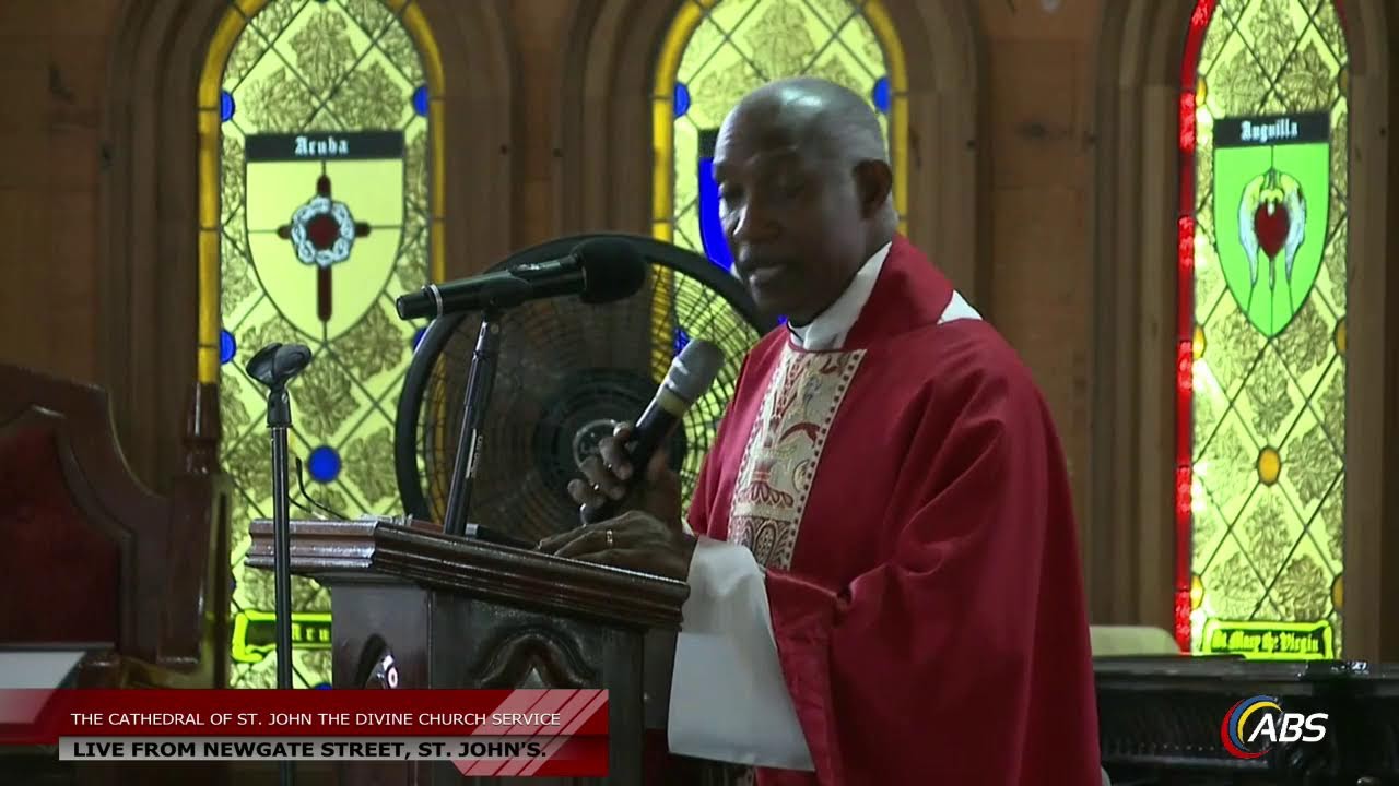 THE CATHEDRAL OF ST. JOHN THE DIVINE CHURCH SERVICE, LIVE FROM NEWGATE STREET, ST.JOHN'S. (8.6.2025)