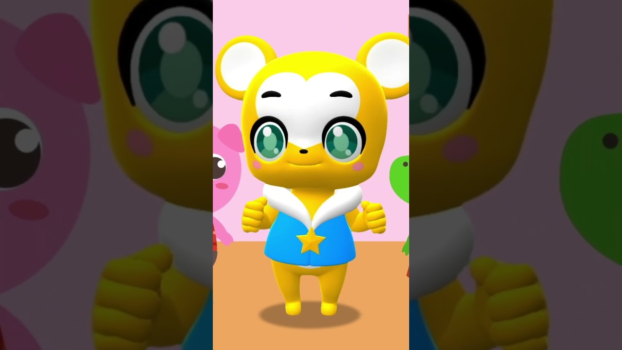 【うた】ブー！スカ・パーティー！（カバー）いないいないばあっ!【こどものうた・童謡・手遊び・キッズ・ダンス】#shorts