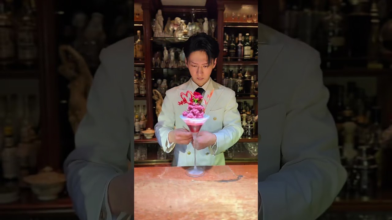【最新作】世界最高峰のバーテンダー駒井優三氏の芸術的カクテル🍸