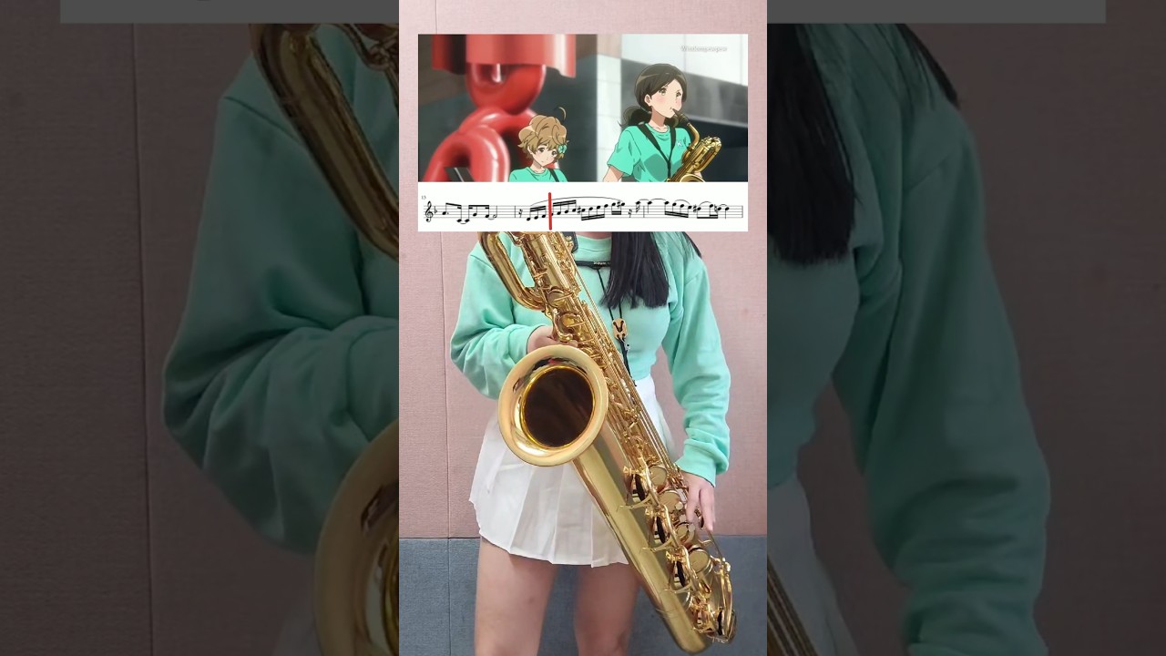 TAKARAJIMA (宝島)- Toshio Mashima울려라 유포니엄OST 타카라지마 색소폰  /  #takarajima #宝島 #響けユーフォニアム  #サックス#アニメ  #색소폰