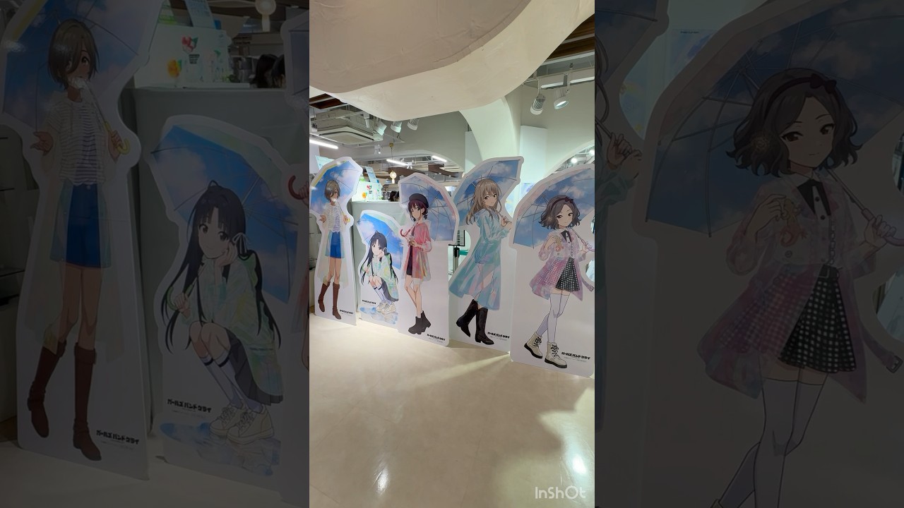 アニメ「ガールズバンドクライ」 ～虹待ちリフレイン～コラボに行ってみた！