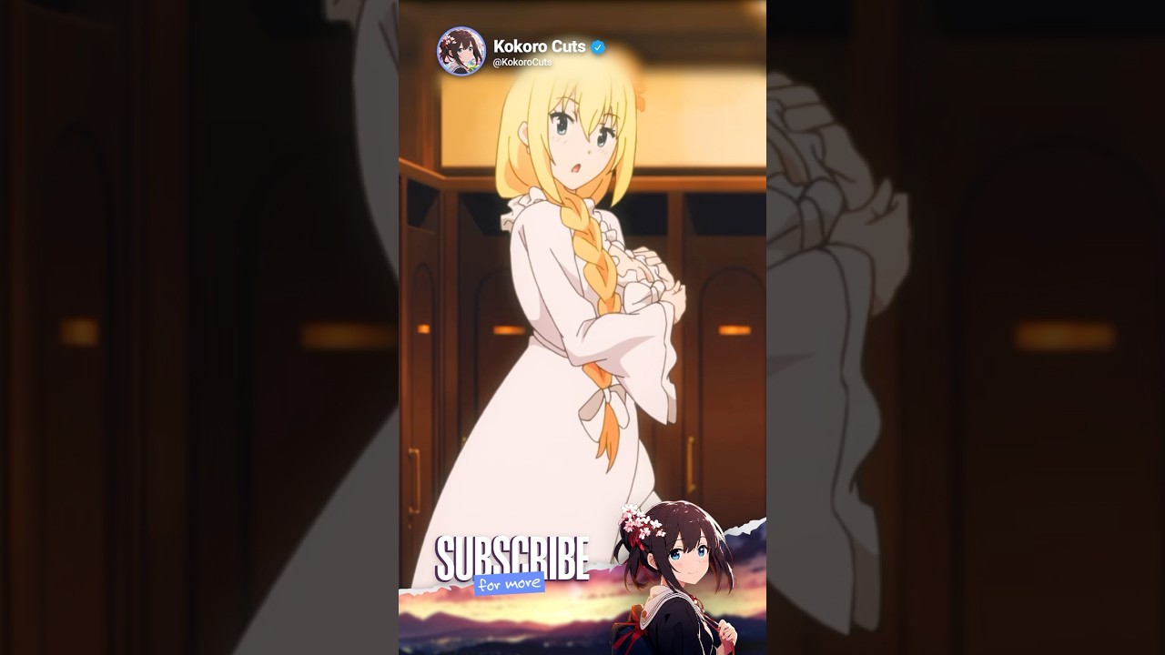 Megumin wants a smaller dress 💀💃 #anime #konosuba